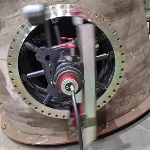 HT1500MM法兰密封面修复八角槽修复 法兰维修法兰水纹线