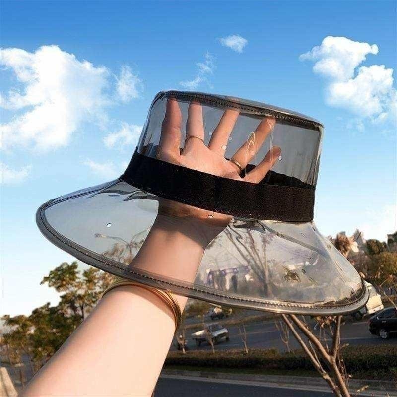 下雨天带的帽子防水户外防雨女骑行塑料。男透明2022网红挡雨帽,服饰配件/皮带/帽子/围巾,帽子,淘宝优惠券,粉丝福利购,淘宝优惠卷