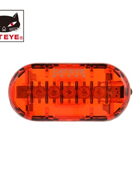 CATEYE猫眼TL-LD155-R自行车尾灯LED警示灯山地单车后灯装备配件