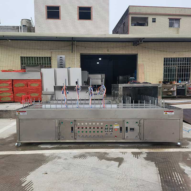 源头厂家环形迷你地轨线全自动喷漆机 一涂一烤带喷漆房喷涂设备