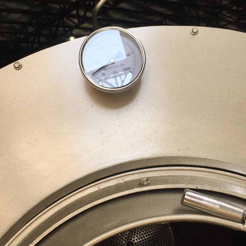 燃气茶叶杀青机XS-6CST-85I   85型 不锈钢滚筒炒茶材料烘干机