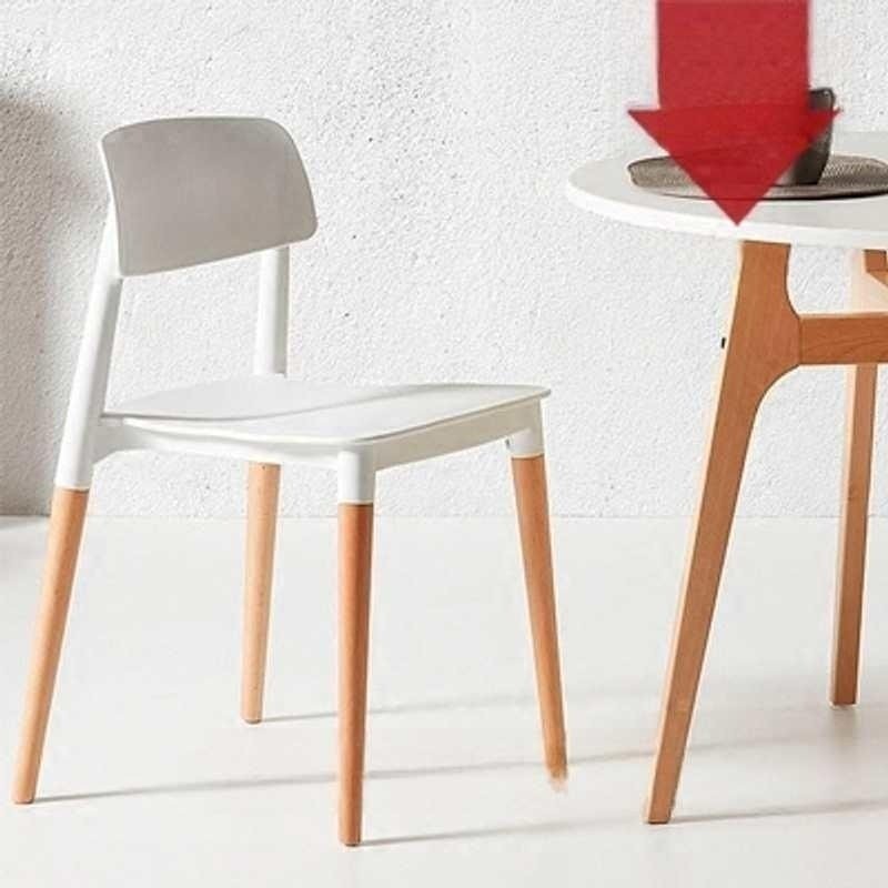 现代斯堪的纳维亚时尚简约洽谈办公室接待家实木麻将桌电脑可堆叠