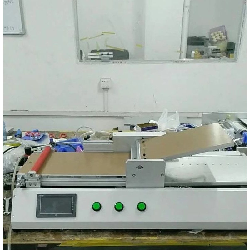 14寸玻璃自动翻板贴合机G+F TP贴合机碳纤维钢化膜贴合机大尺寸