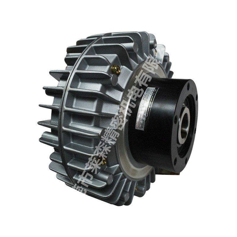 台湾利迅POC-050空心轴磁粉离合器空心外壳旋转磁粉离合器中空离