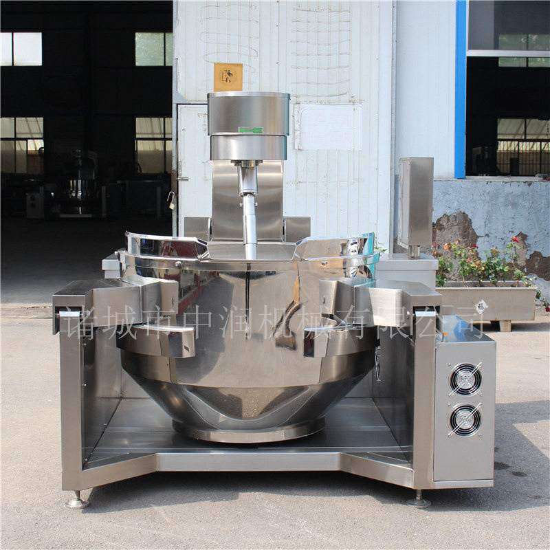 智能化炒酱料机器 辣椒酱炒制设备 可倾式行星搅拌炒锅,厨房电器,商用炒菜机/炒菜机器人,淘宝优惠券,粉丝福利购,淘宝优惠卷