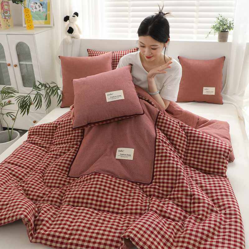 全棉两用抱枕被靠垫枕头被午休空调被春夏汽车沙发办公室午睡纯棉,居家布艺,抱枕被,淘宝优惠券,粉丝福利购,淘宝优惠卷