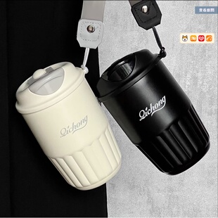 2023新款陶瓷内胆便携随行咖啡保温杯女生高颜值杯子直饮男生水杯