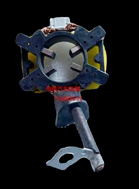 1332D永磁起动机碳刷架农机138C小FT小BO马达刷架总成QD1315c电刷