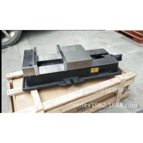 台湾百达利角固式虎钳 铣床平口钳10寸大开口角固式批士开口340MM