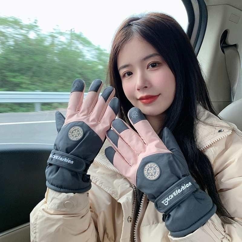 滑雪手套女士冬天新款骑行防寒触冬季手套加电动车保暖男绒屏,户外/登山/野营/旅行用品,滑雪手套,淘宝优惠券,粉丝福利购,淘宝优惠卷