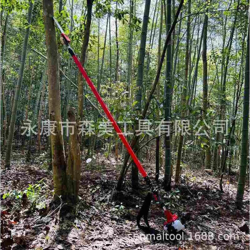 厂家批发4-5.2米汽油机可伸缩棕榈机椰树修整伐木锯高枝锯,农机/农具/农膜,割灌机/割草机/油锯,淘宝优惠券,粉丝福利购,淘宝优惠卷