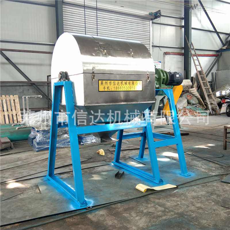 20年厂家 小型不锈钢卧式湿式球磨粉碎机 碳钢滚筒磨粉机