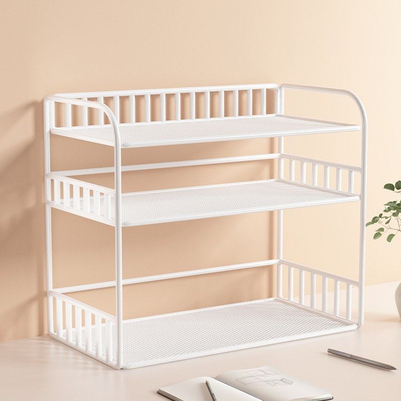 桌上书架桌面置物架办公桌收纳分层层小餐桌多层柜工位书桌宿舍架,收纳整理,书桌收纳置物架,淘宝优惠券,粉丝福利购,淘宝优惠卷