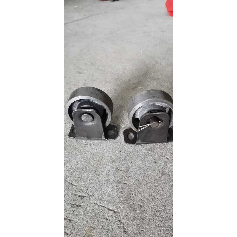 小型手推搅拌机电机配件行走轮拖桶轮万向轴正反转开关