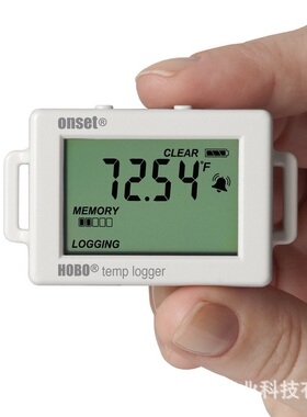 Onset HOBO UX100-001温度记录仪液晶屏温度计体积小