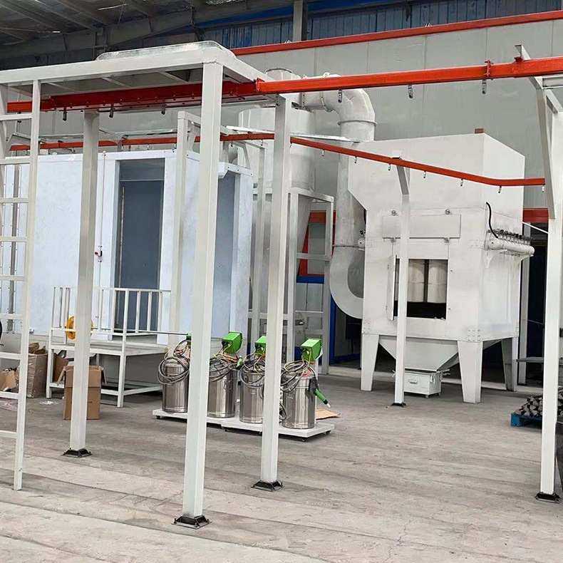 厂家 喷塑自动涂装设备全自动喷粉线 高温喷塑设备喷塑自动流水线