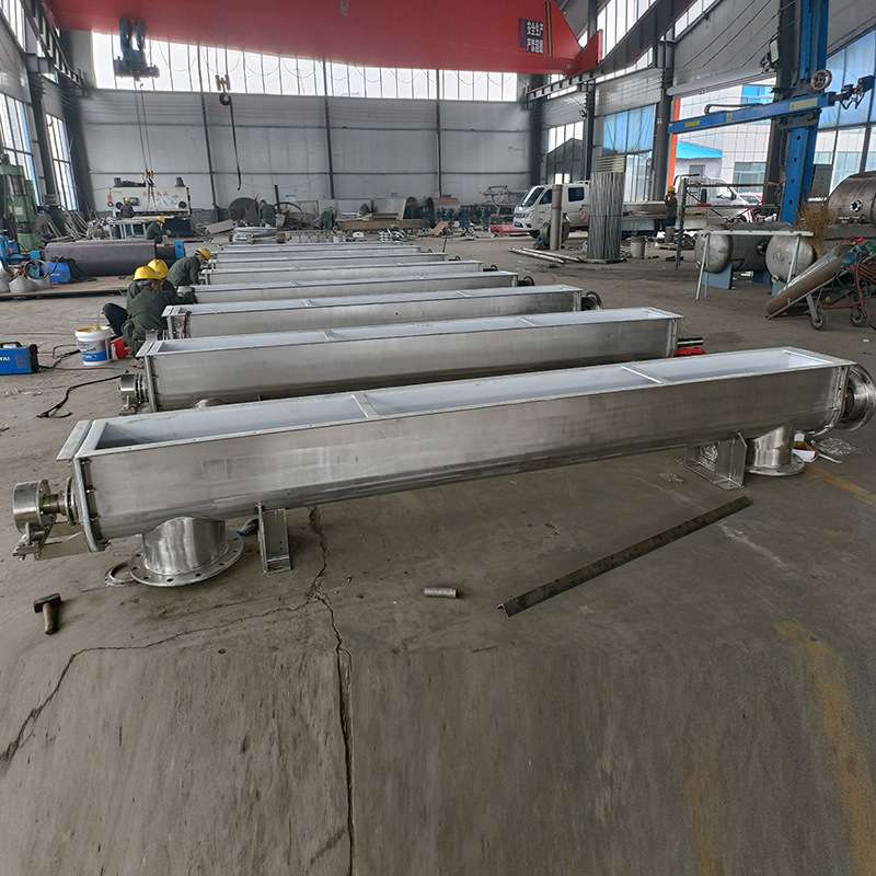 LS系列双轴管式不锈钢U型螺旋输送机自动喂料机螺旋输送机