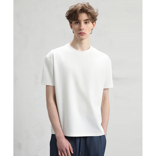 打底 型短袖 轻薄弹力内搭T恤 基础通勤风短宽正肩版 CAKUNTA