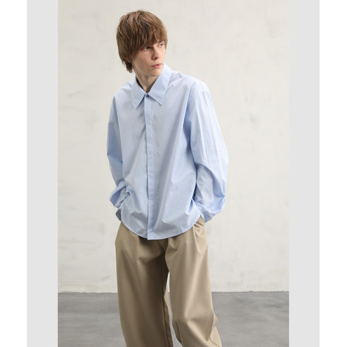 CAKUNTA廓形短宽版氛围感衬衫