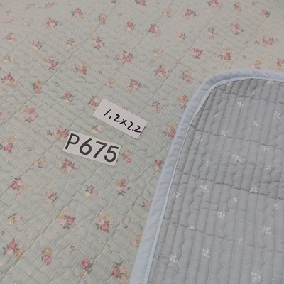 P675纯棉水洗床盖尺寸1.2*2.2米CG