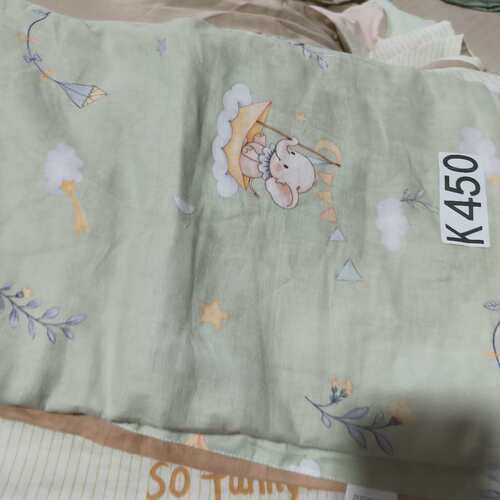 k450纯棉双层纱被罩1.5*2米微瑕