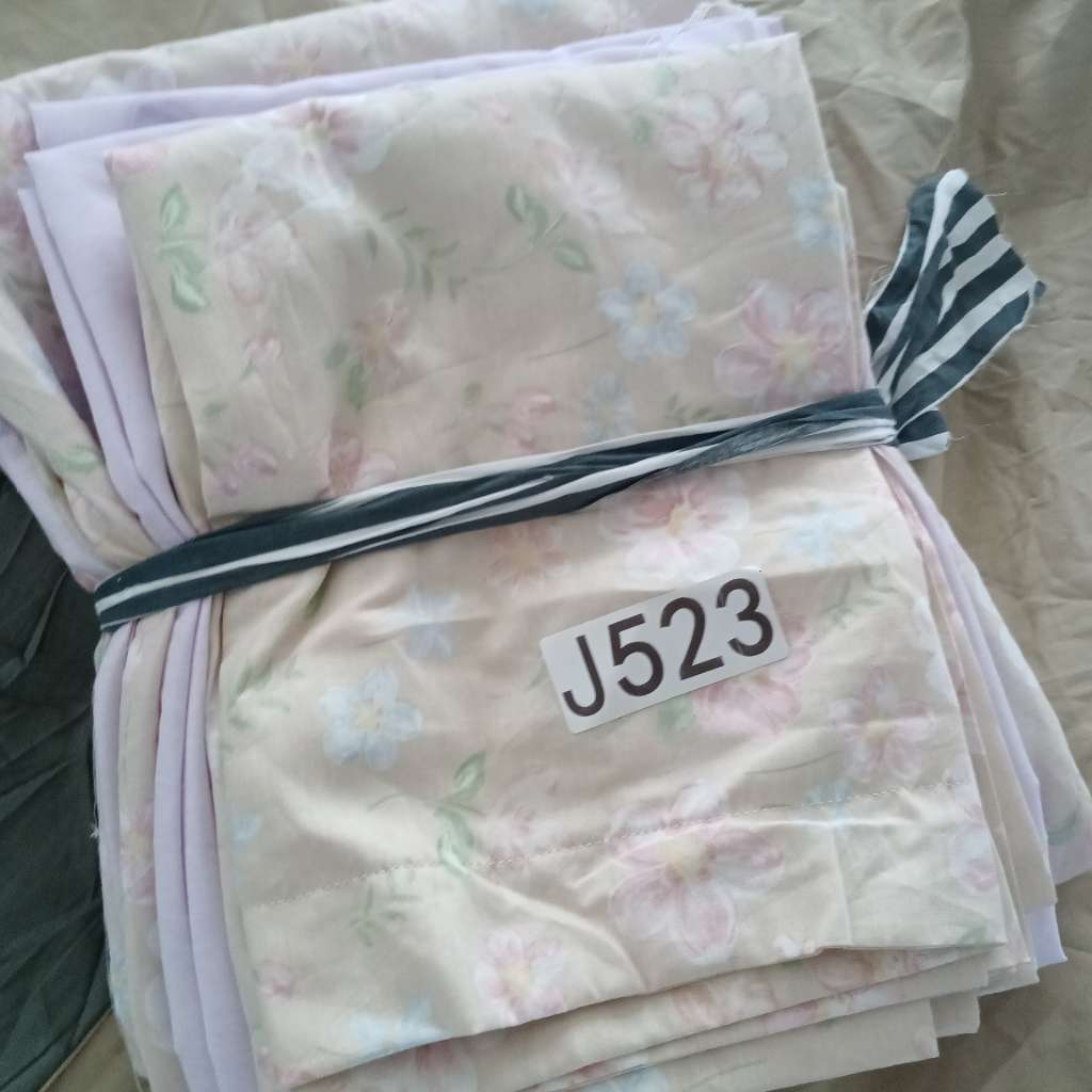 J523纯棉1.8四件套被罩2*2.3床单2.6×2.3枕套一对