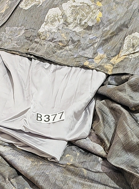 b377真丝缎2*2.3米被罩加2.6*2.3米床单加枕套一对微瑕