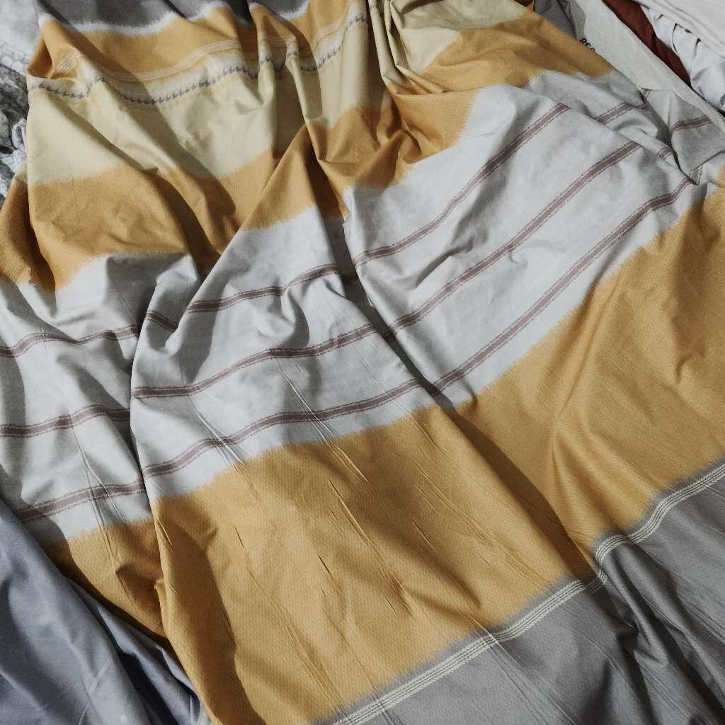 E黄条纹纯棉磨毛1.8*2*0.22米床笠,居家布艺,家纺布艺/布料面料缝制服务,淘宝优惠券,粉丝福利购,淘宝优惠卷