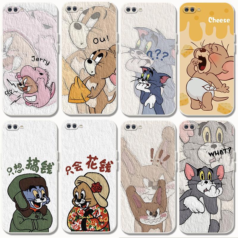 适用OPPOr15x手机壳猫和老鼠PBCM