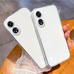 适用OPPOa97 a96手机壳a91透明a72高透简约a95男女商务a92s软胶套