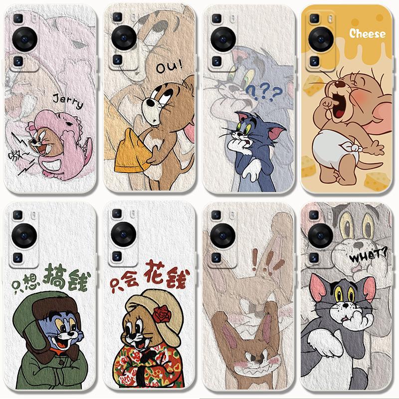 适用华为p60手机壳可爱p60pro猫