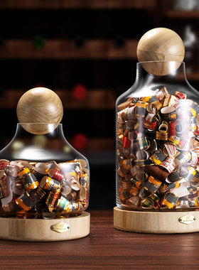 茄龙雪茄标签收纳罐欧式复专用烟标瓶盒烟标签收纳瓶CLX-23IO1