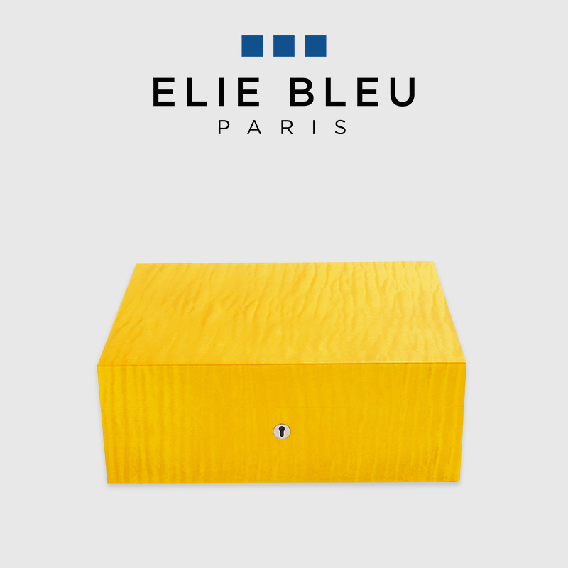ELIE BLEU水果系列75支装雪松木雪茄保湿盒古巴雪茄烟盒
