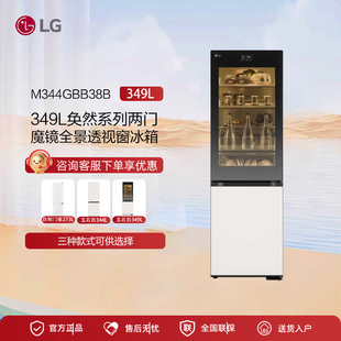 272SW15 M344GBB38B魔镜幻彩全景透视窗两门冰箱全嵌M342BE17