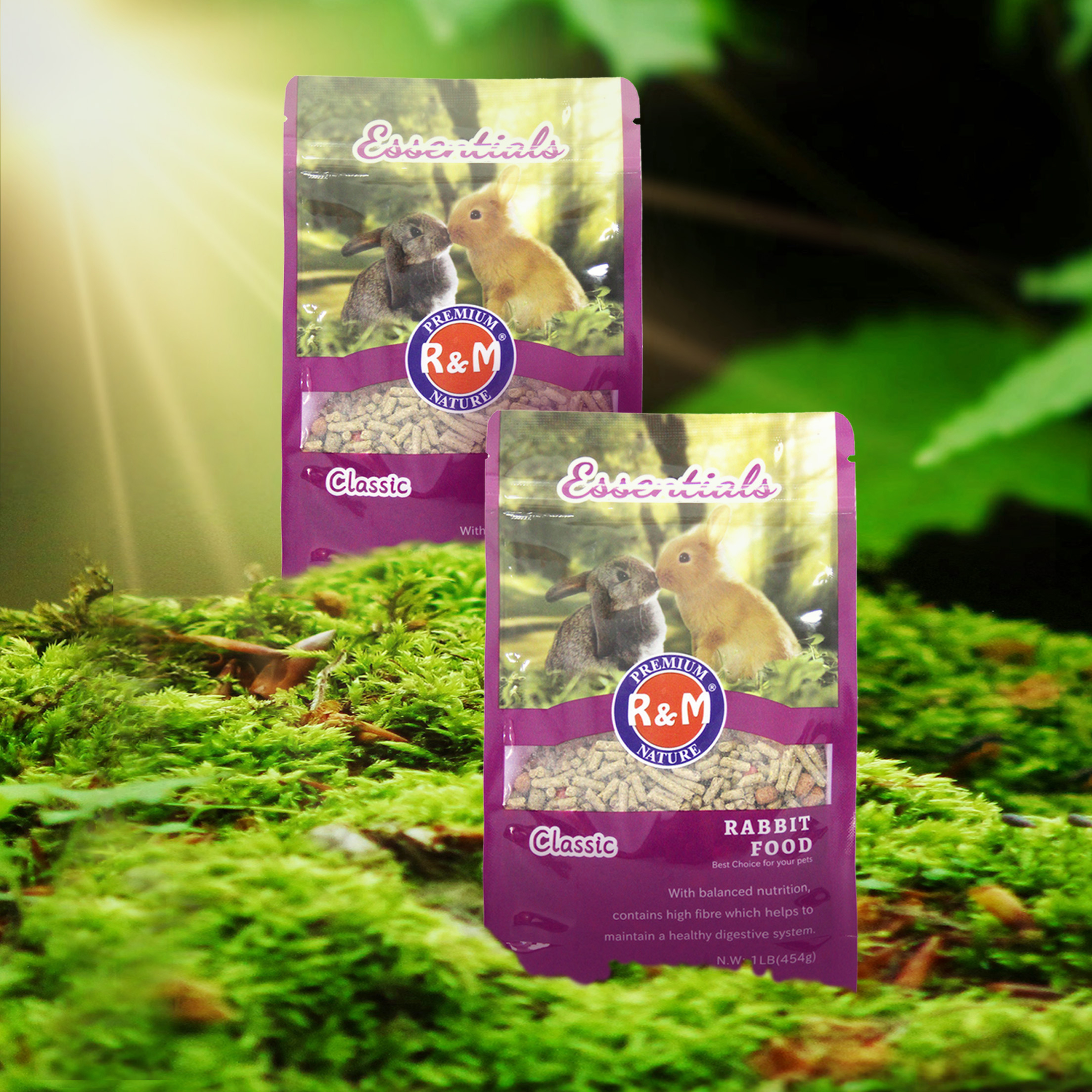 RM哈姆小宠5磅经典日用兔粮全龄段成年幼年兔子营养混合饲料主粮