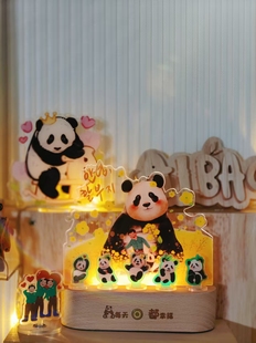 宝家族镭射小立牌摆件/福宝/福猪猪