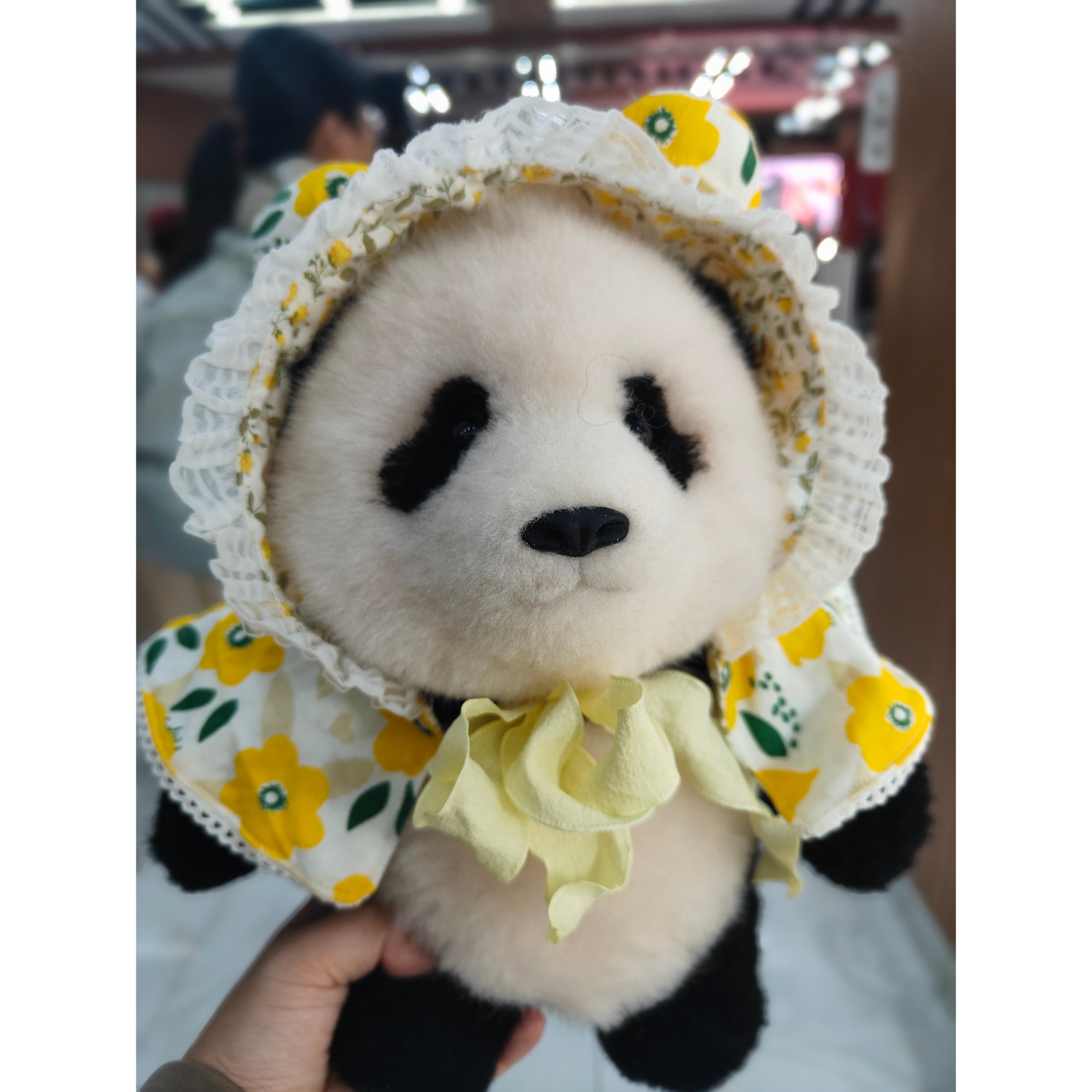 工牌福|定制版|熊猫工厂大头福宝|大熊花花|熊猫斗篷