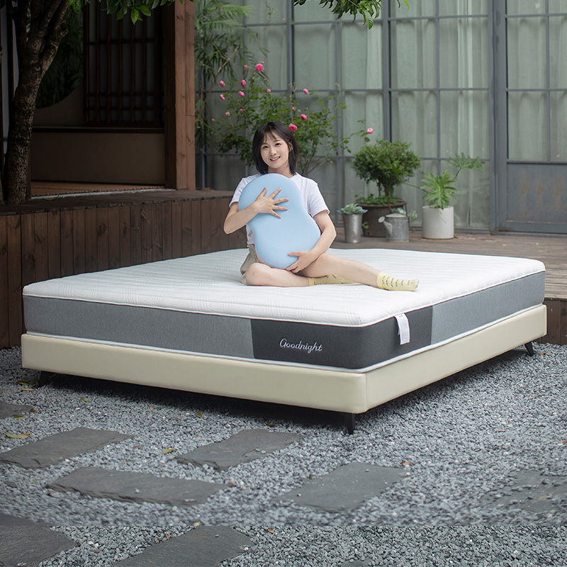 晚安床垫静音床垫 专利清风微感弹簧床垫记忆棉软硬两用1.8/1.5m