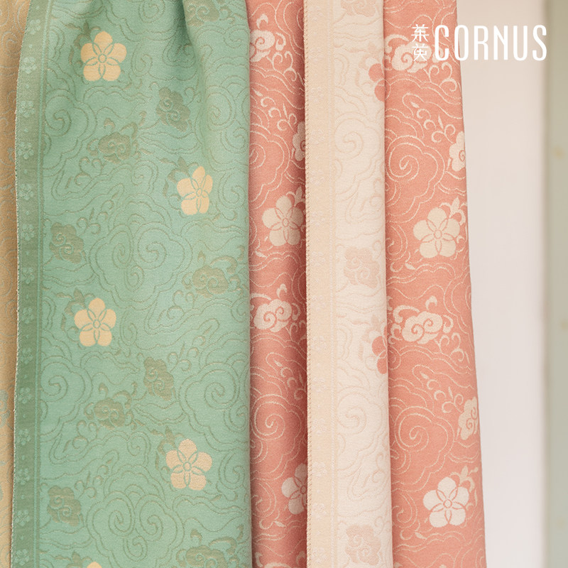 茱萸CORNUS  如意梅花云 仿羊绒披肩国风汉服显白闺蜜生日礼物明