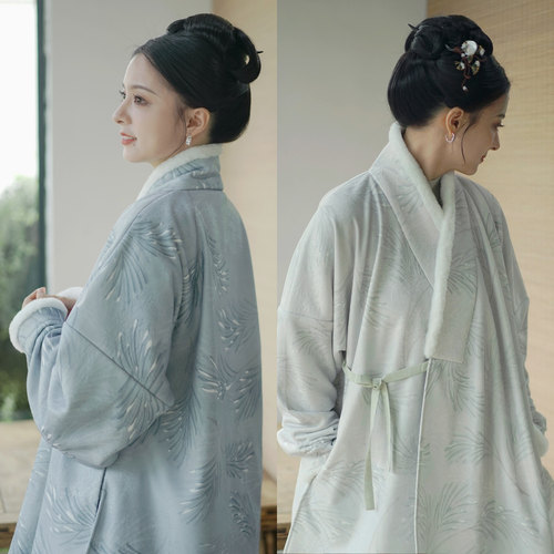 茱萸CORNUS清冷感雪松秋冬汉服