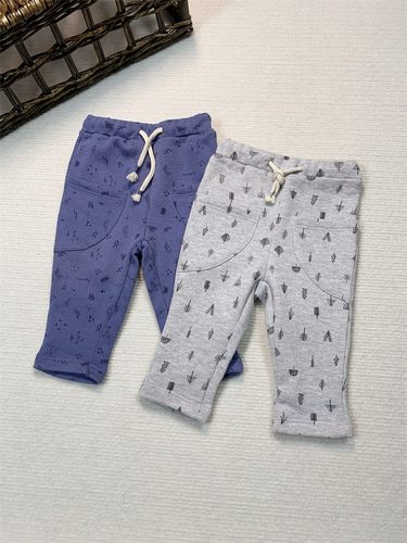 外贸原单长裤抓绒春秋冬加绒卫裤