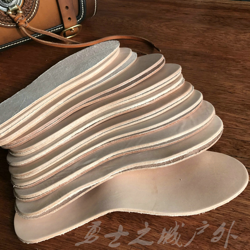 包邮处黄牛皮防臭透气耐用鞋垫