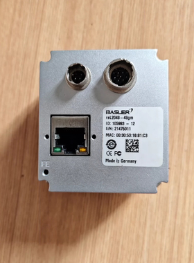 巴斯勒raL2048-48gm工业相机VPRO-MAX-U IS5705-21 CV-L107CL议价
