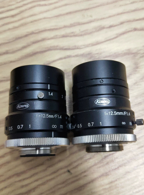 Kowa LM12HC ，12.5mm/F1.4， 1寸500万分辨率