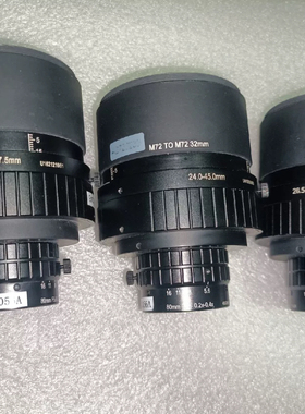 6 mega pixels 8mm镜头F/2.8  1/1.8