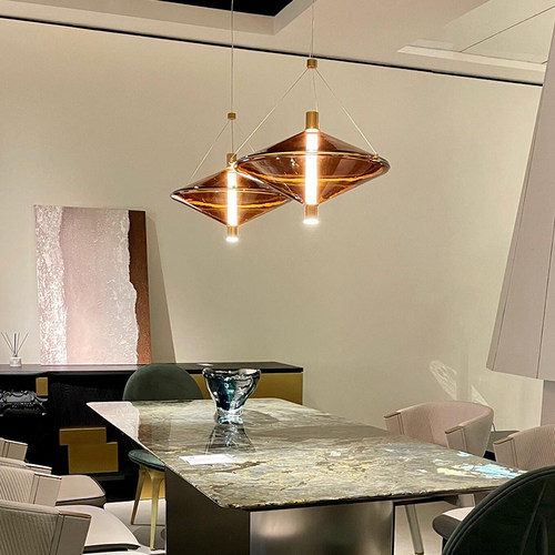 简约客厅餐厅北欧设计个性飞碟灯