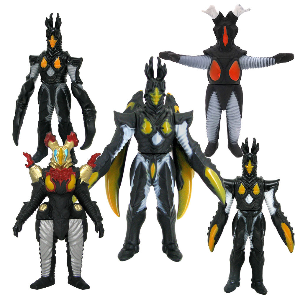 海帕超级杰顿芝顿死镰幼虫体佩丹尼姆丹顿怪兽软胶玩具人偶模型