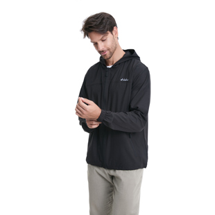 外贸款户外男士连帽外套运动休闲透气防风衣跑步健身夹克2008