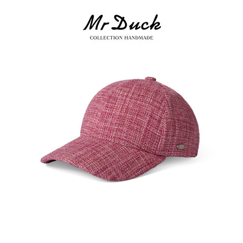 mrduck限量款定制蚕丝棒球帽女