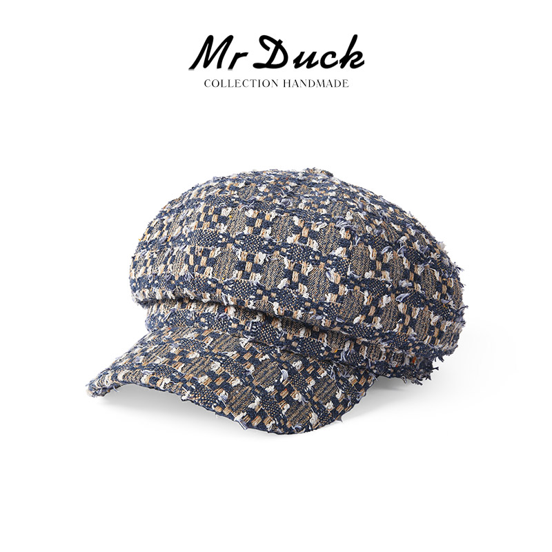 mrduck限量款英国LINTON报童帽女